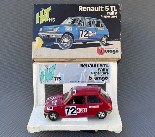 Bburago hat renault rally - 5,