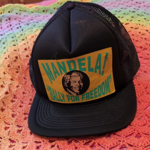 Mandela rally for - , hat